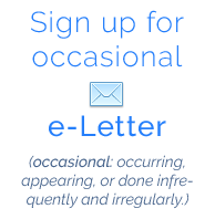 Sign up for occasional emails